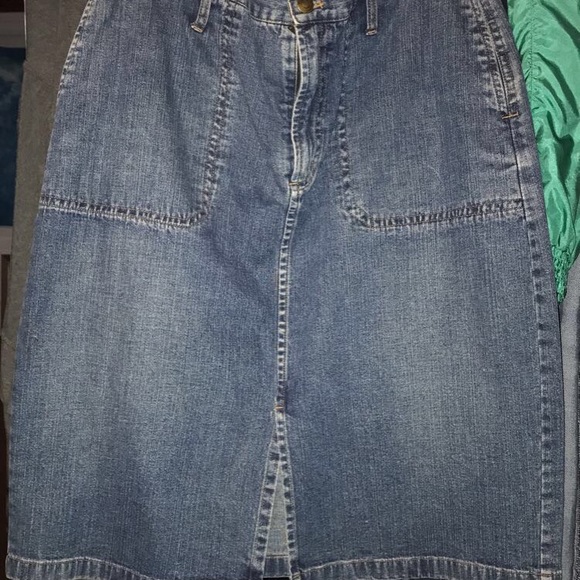 Vintage Ralph Lauren Denim Skirt - Picture 1 of 5
